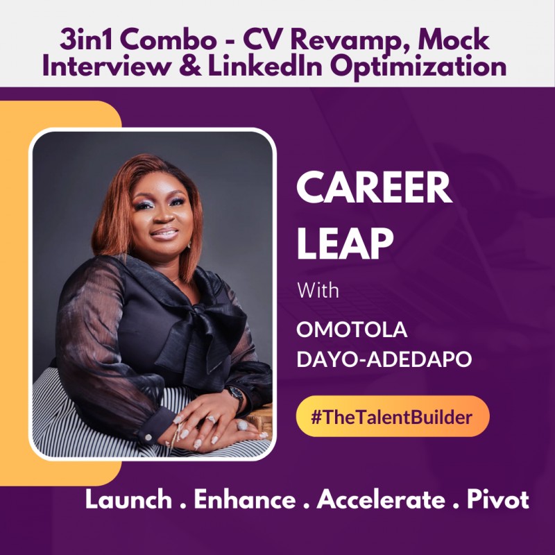 3in1 Combo:CV Revamp, Mock Interview and LinkedIn Optimization - International HR Day discount