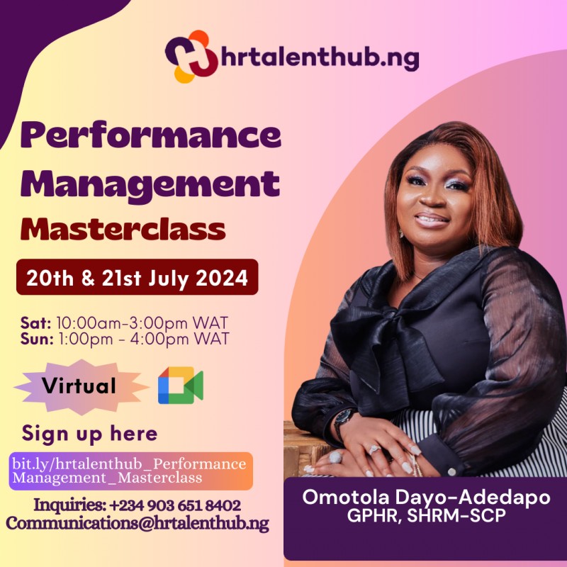Performance Management Masterclass