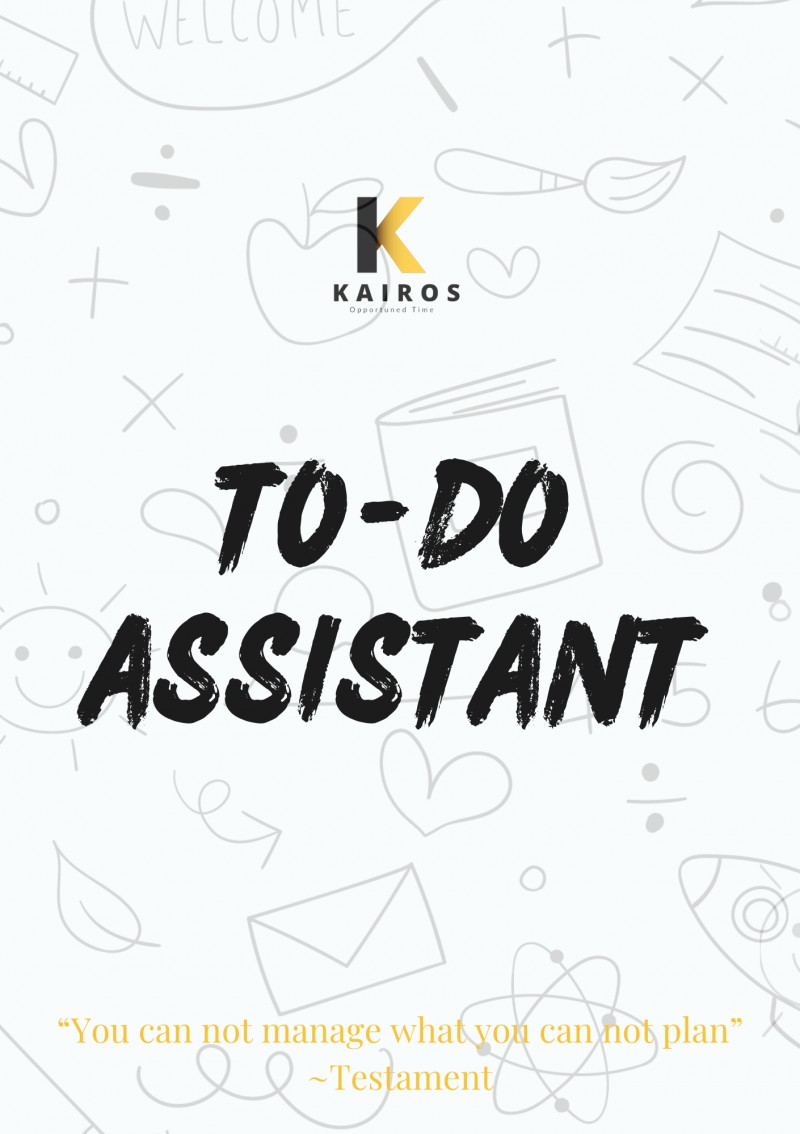 Buy todo list assistant by onafowokan testament on selar