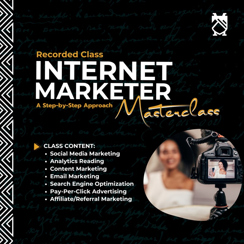Become An Expert Internet Marketer (Masterclass)