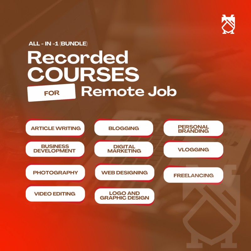 Recorded Courses For Remote Jobs