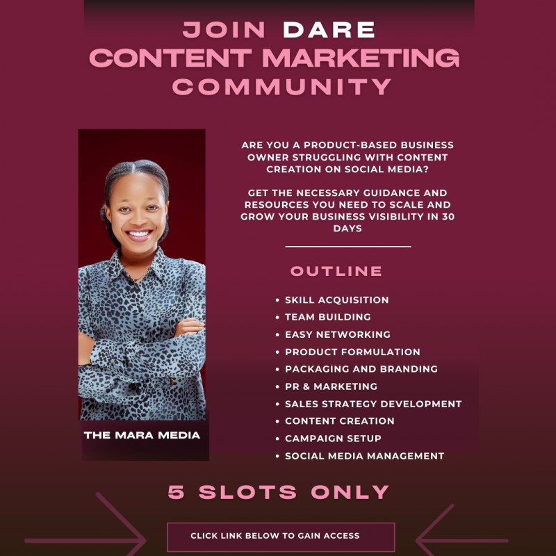 DARE Content Marketing Community