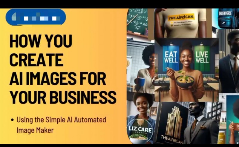 SIMPLE AI AUTOMATED IMAGE GENERATOR COURSE (SAASG)