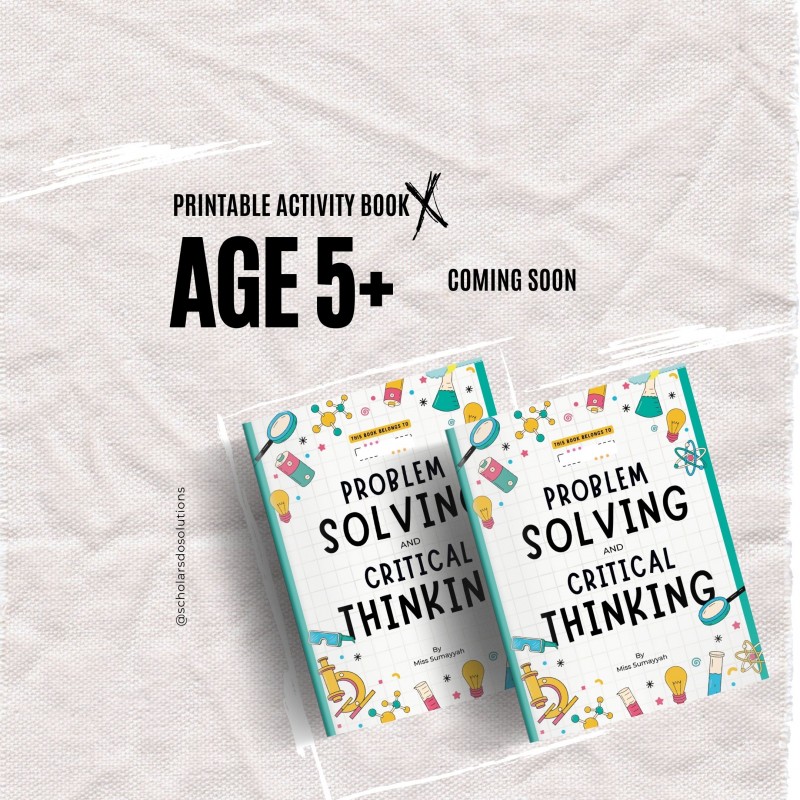 Buy Problem Solving and Critical Thinking Activity Book by Oyin Amood ...