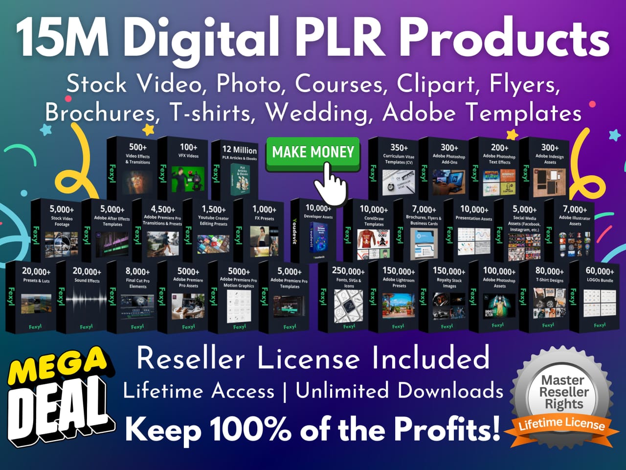 GET OVER 15 MILLION ULTIMATE DIGITAL ASSETS AND COURSES FOR A GIVE AWAY PRICEBUNDLE