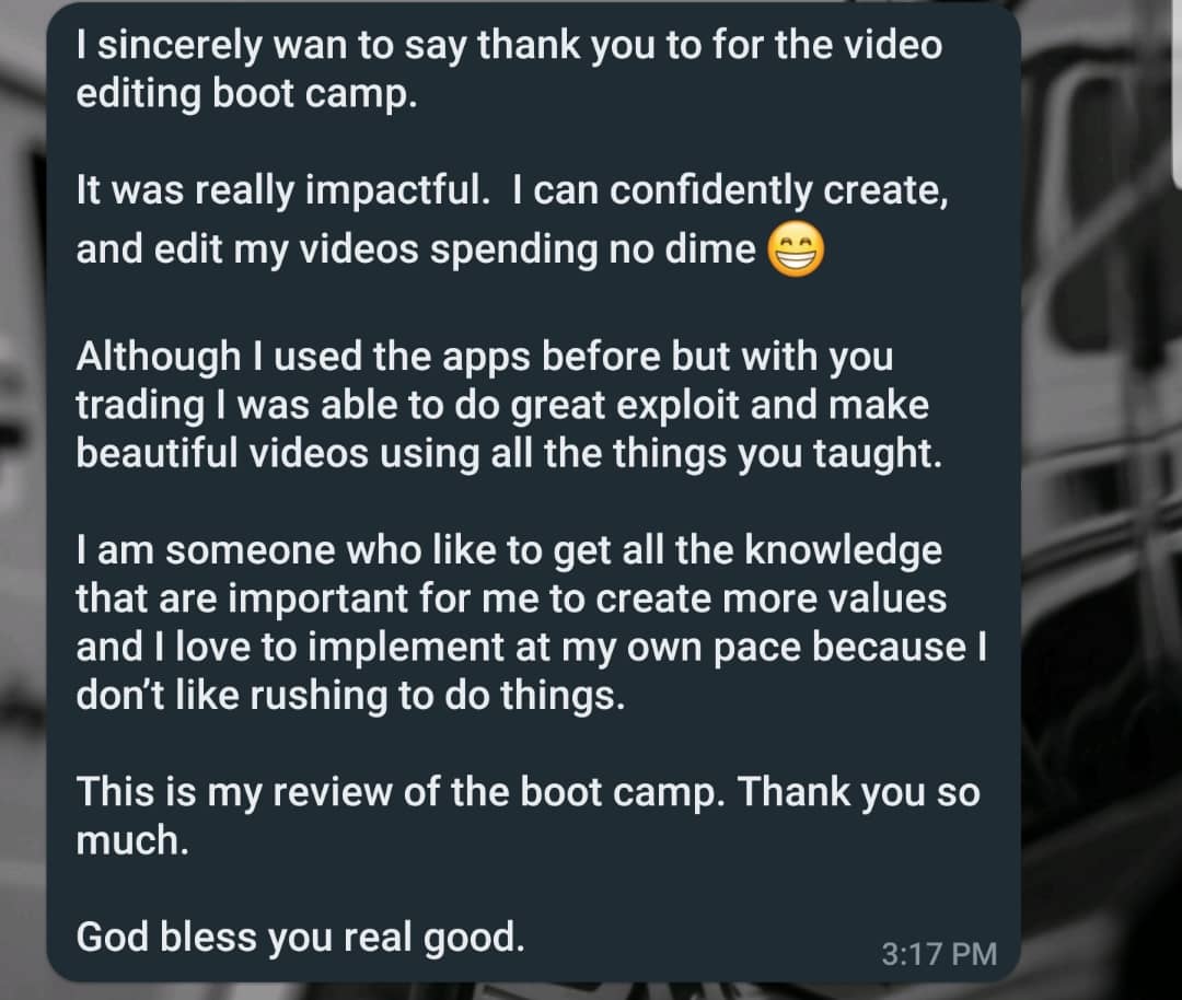Customer review 1