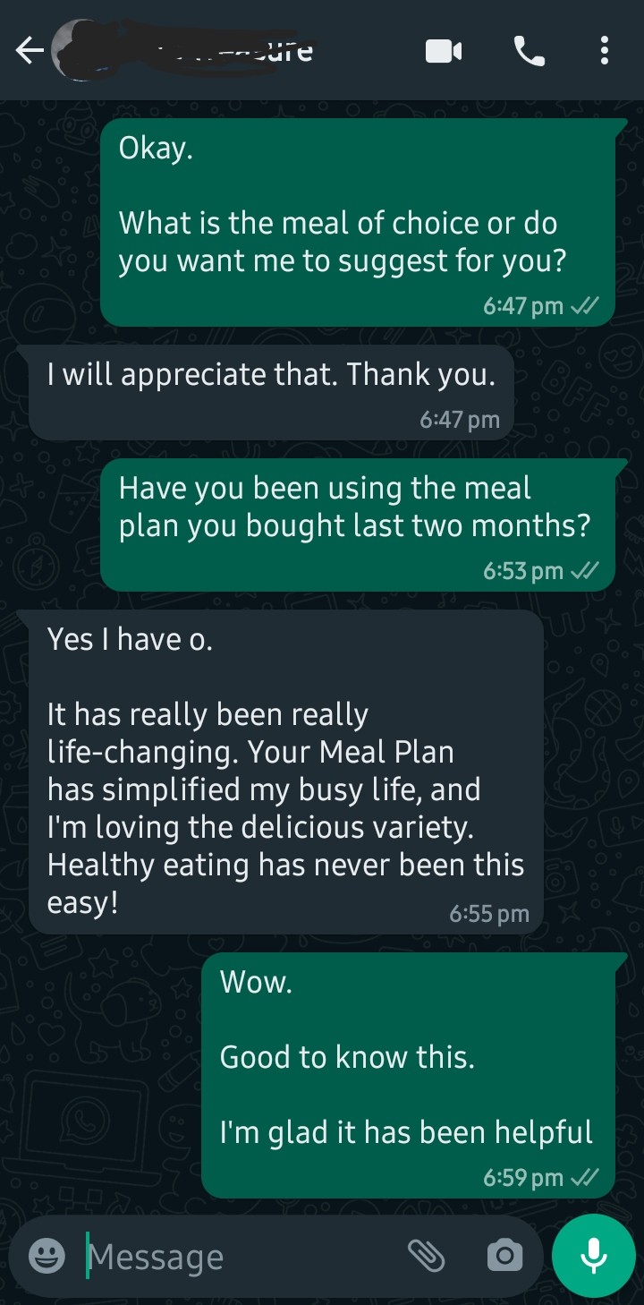 Customer review 1