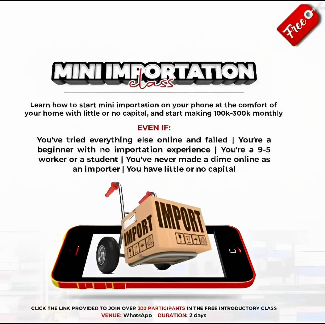 VIP MINI IMPORTATION COURSE