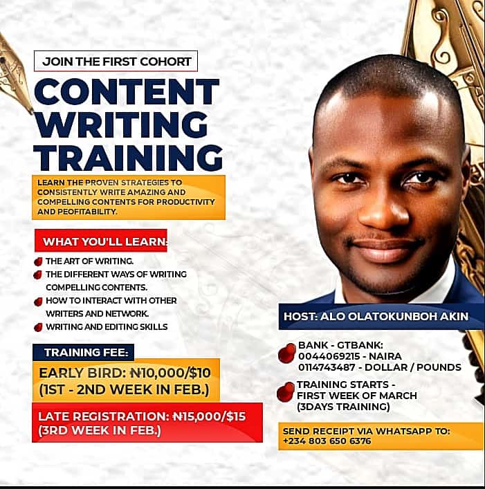 Content Writing Training