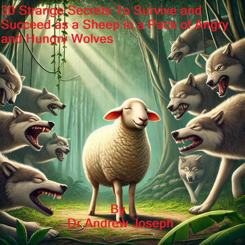 30 Strange Secrets To Survive And Succeed As a Sheep In A Pack of Hungry and Angry Wolves