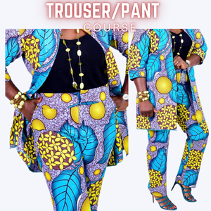 Drafting And Sewing The Perfect Pattern For Ladies Trousers/Pants