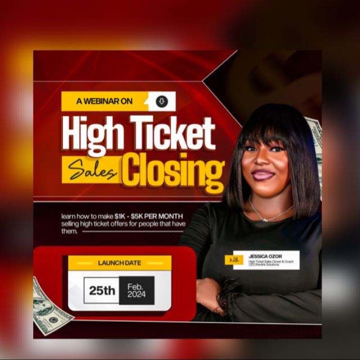 Buy High Ticket Sales Closing Mastery by Revlink Solutions on Selar