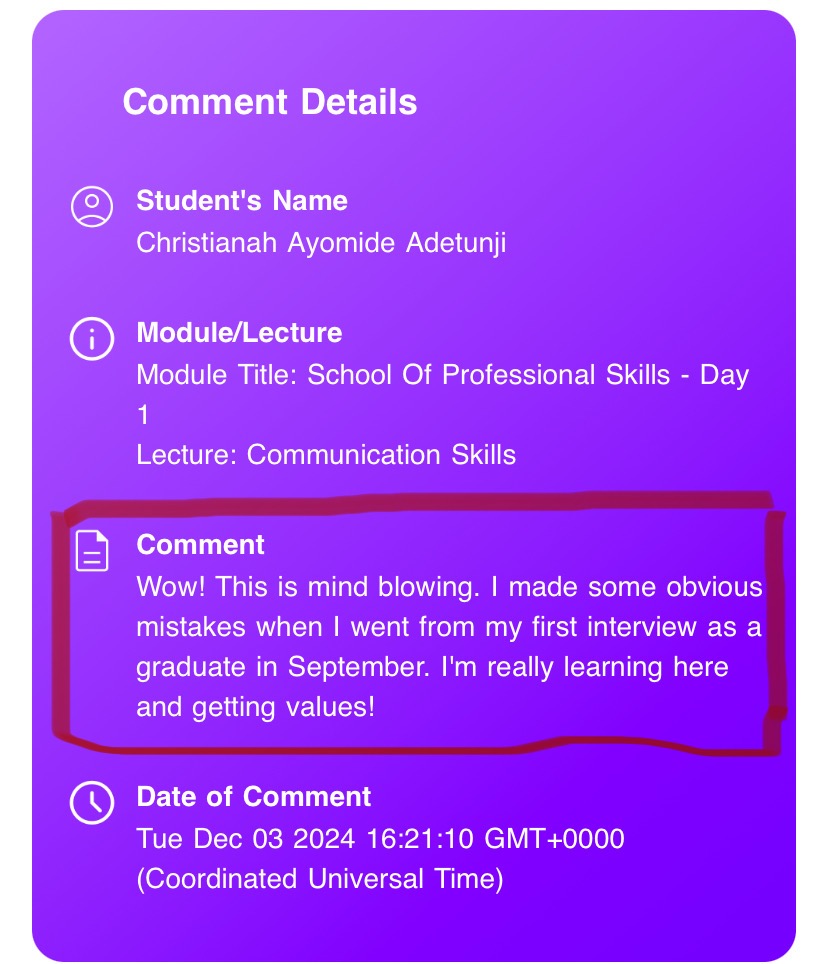 Customer review 16