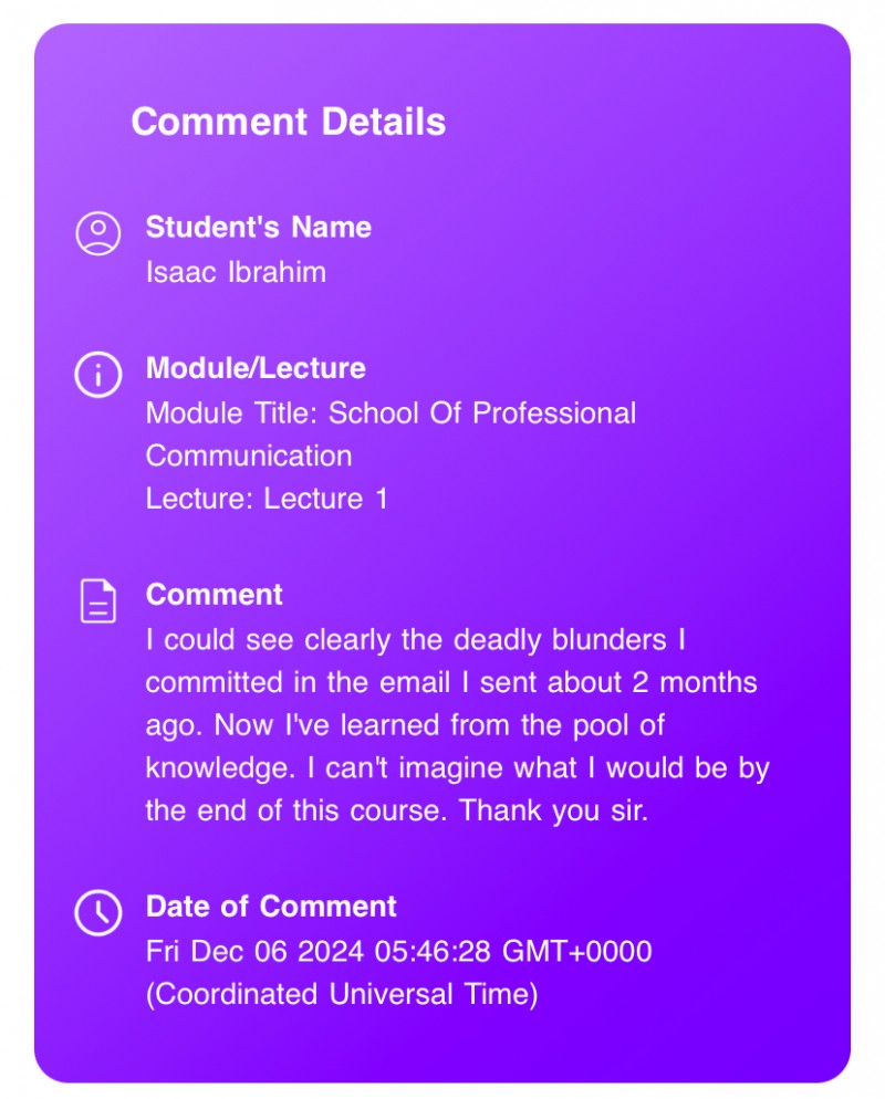 Customer review 9
