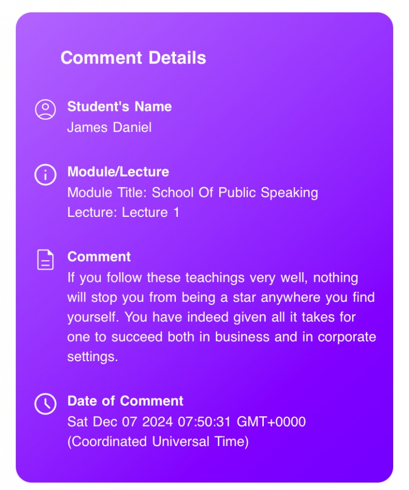 Customer review 6