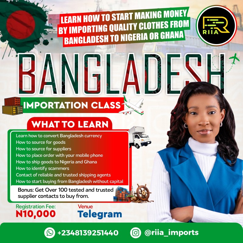 Bangladesh Importation Training