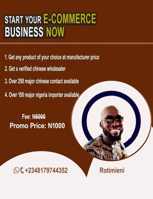 Buy DROPSHIPPING AND E-COMMERCE(DAB) by ROTIMIENI on Selar