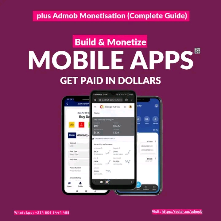 BUILD AND MONETIZE MOBILE APPS