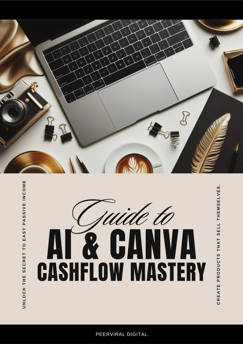 AI Canva Cashflow Mastery ebook: Earn Easy Passive Income with ChatGPT