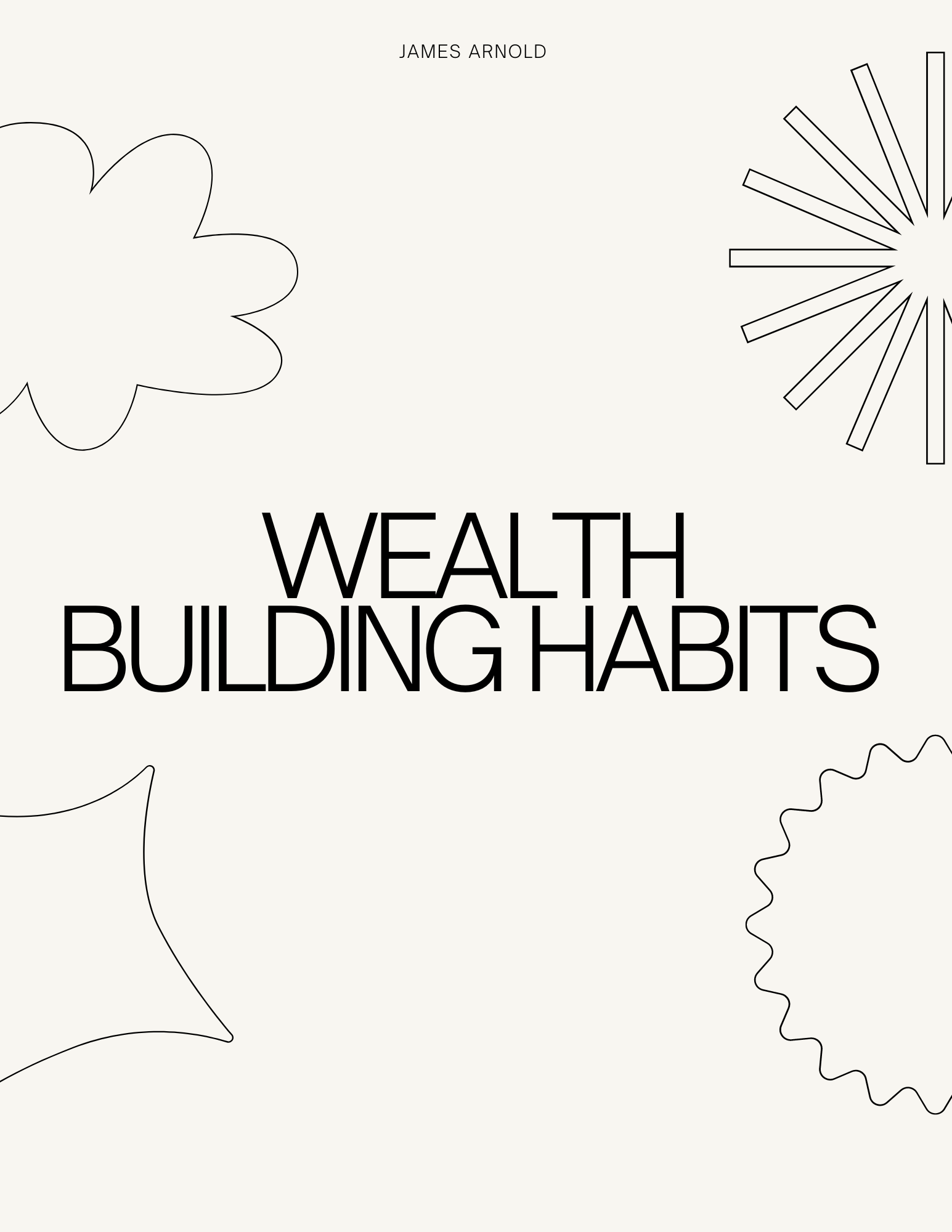 WEALTH BUILDING HABITS