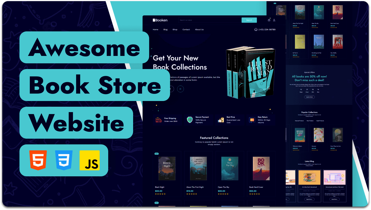 Get Book Store Website by CWS DIGITAL STORE on Selar