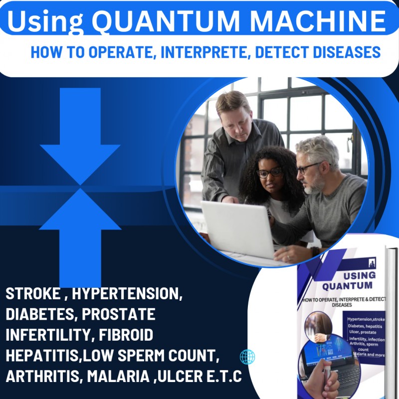HOW TO OPERATE, INTERPRETE & DISEASES DETECTION Using QUANTUM MACHINE