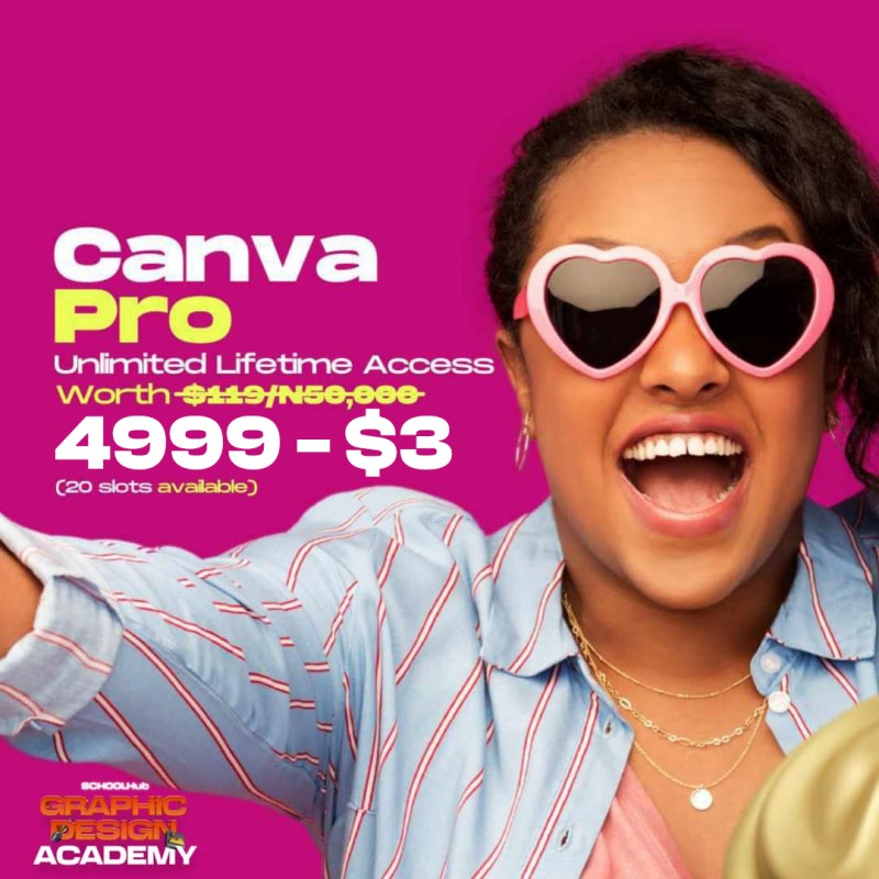 Buy Canva Pro Unlimited Lifetime Access By Schoolhub GDA On Selar Buy canva pro unlimited lifetime access by schoolhub gda on selar