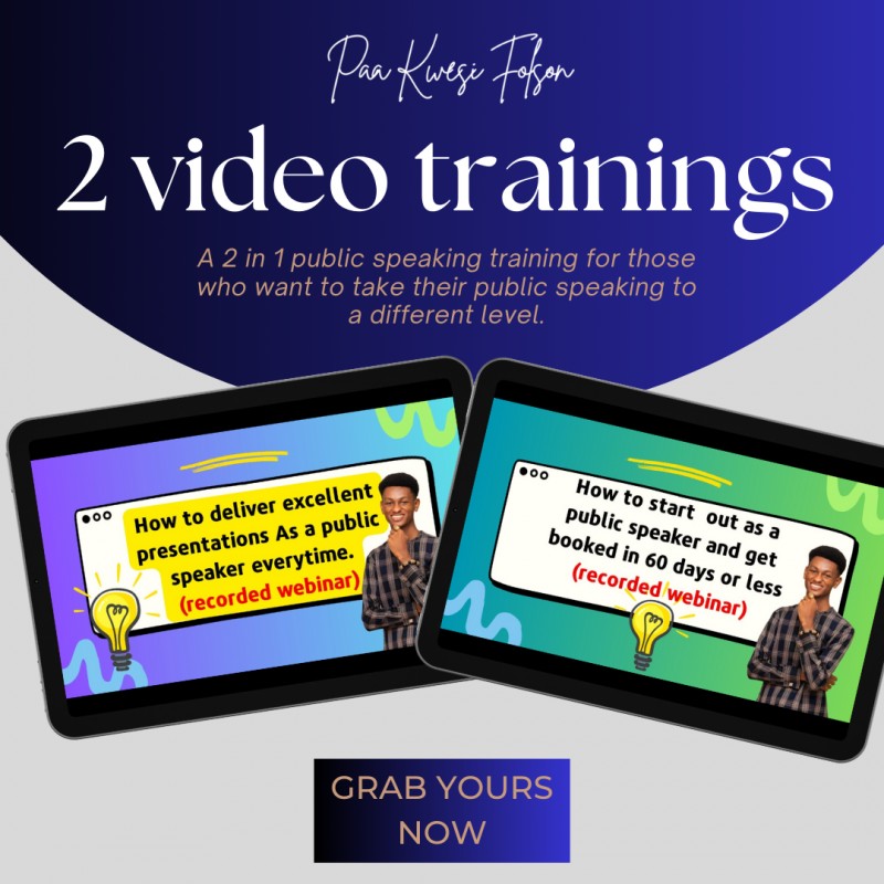 SPECIAL 2 IN 1 PUBLIC SPEAKING TRAINING