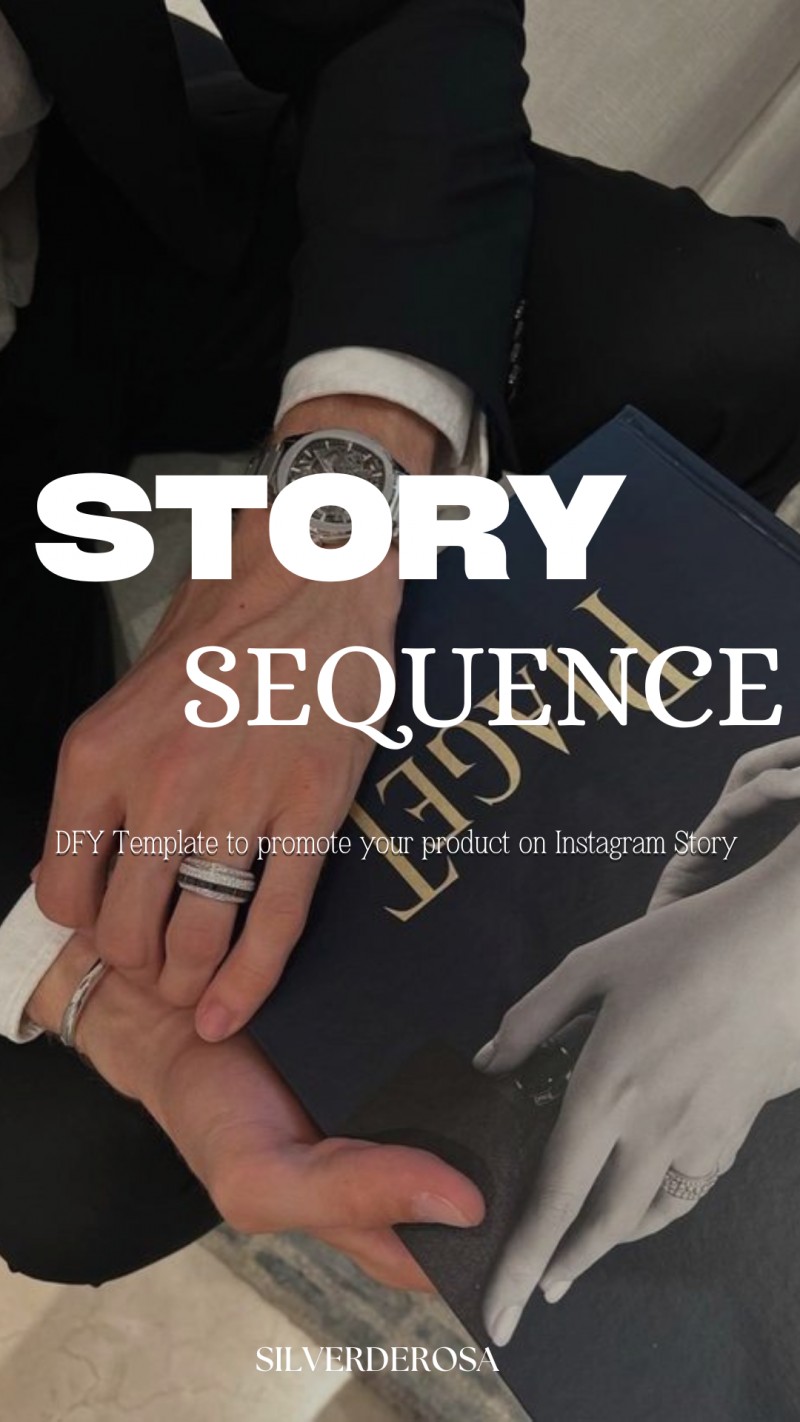 THE STORY SEQUENCE WITH MRR - MALE EDITION