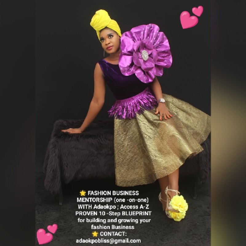 FASHION BUSINESS MENTORSHIP (one-on-one-online ) With Adaokpo