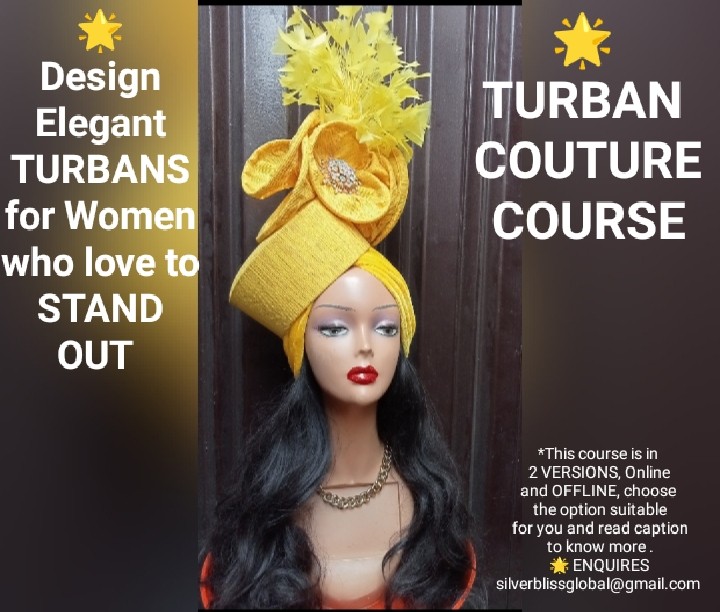 OFFLINE (Physical) TURBAN COUTURE COURSE