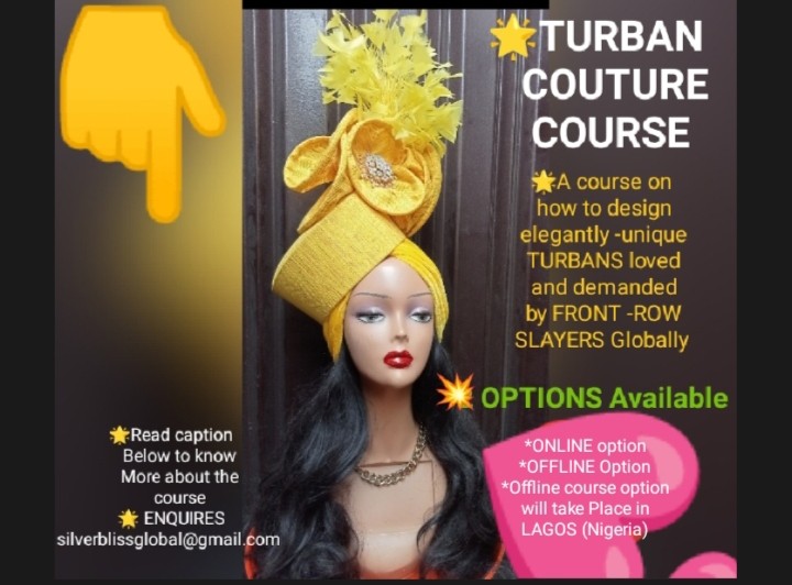 50% OFF GIFT - OFFER ONLINE TURBAN -COUTURE COURSE