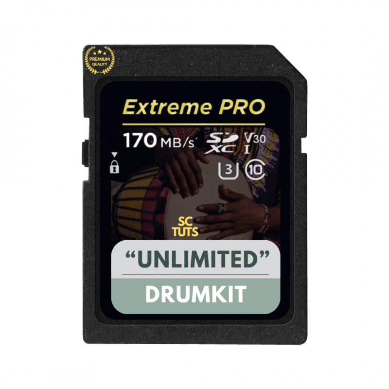 Unlimited Amapiano Drumkit