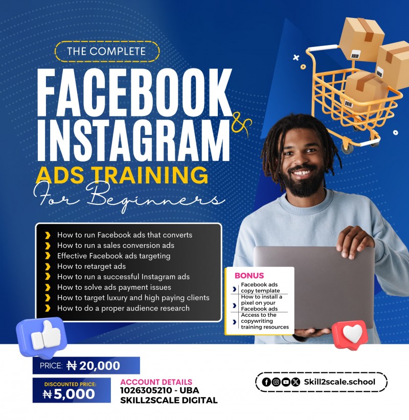 Facebook and Instagram advertising