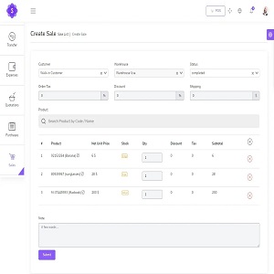 POS Management and Inventory System Project in PHP and MySQL with Source Code