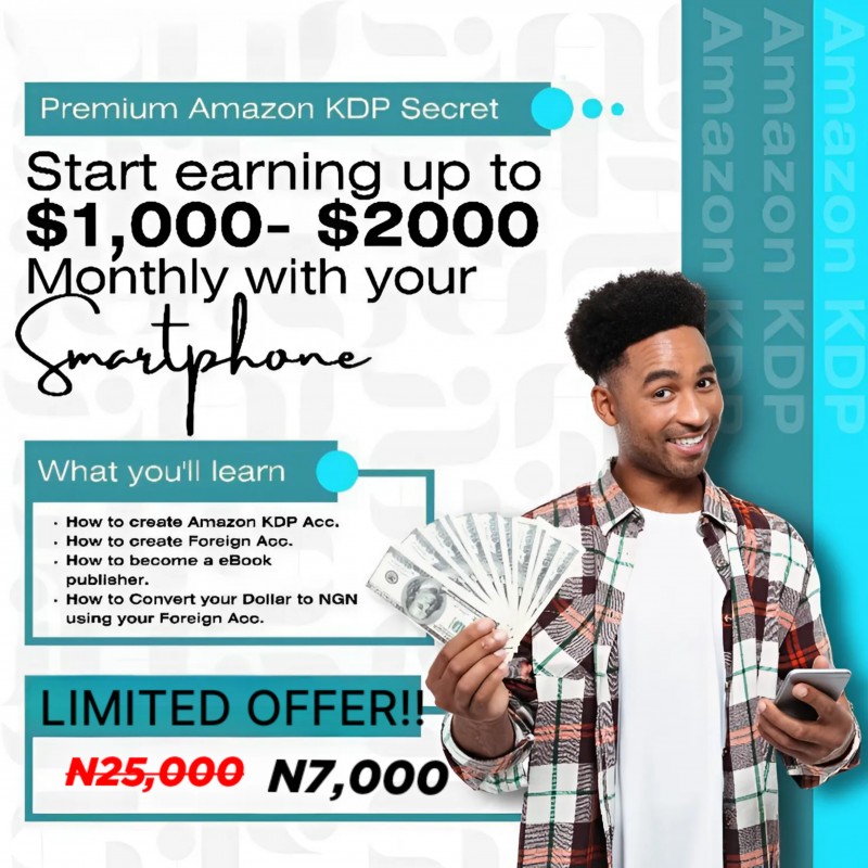AMAZON KDP BLUEPRINT FULL COURSE