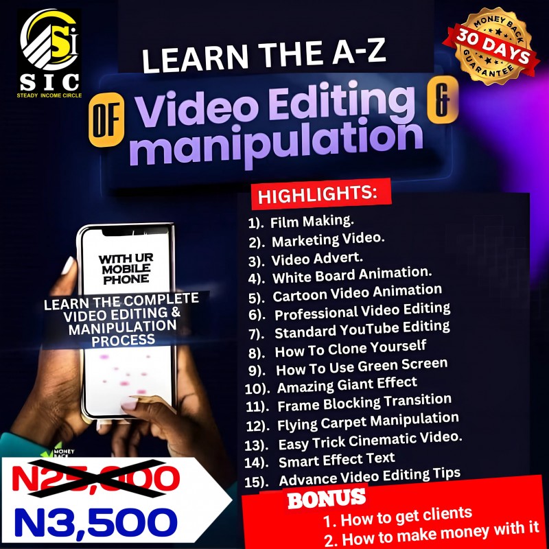 Video Editing and Manipulation Course Bundle