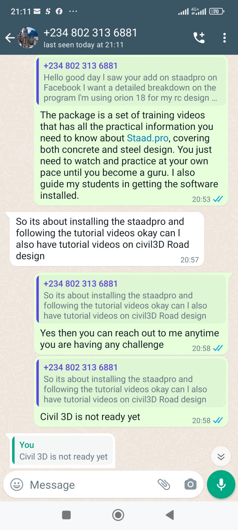Customer review 14