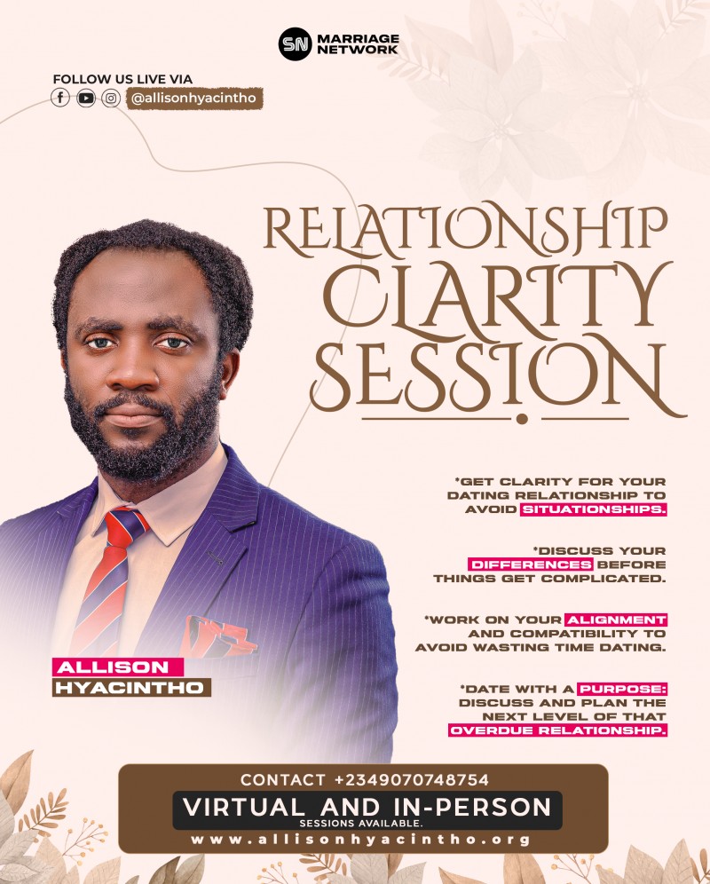 SINGLES CLARITY COUNSELLING PACKAGES