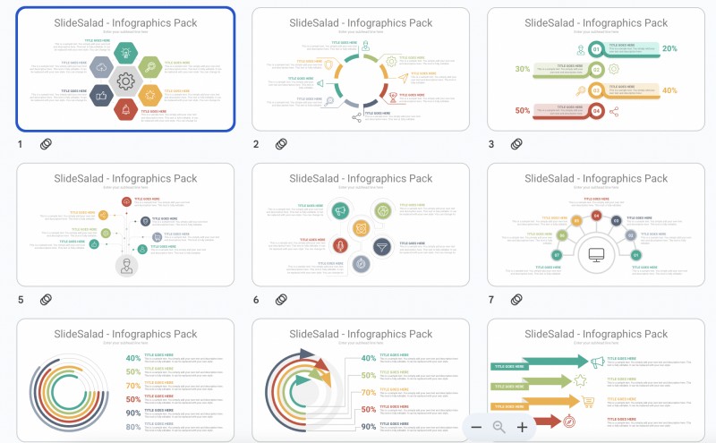 Professional PowerPoint Templates - 250 Custom Slides for your Business