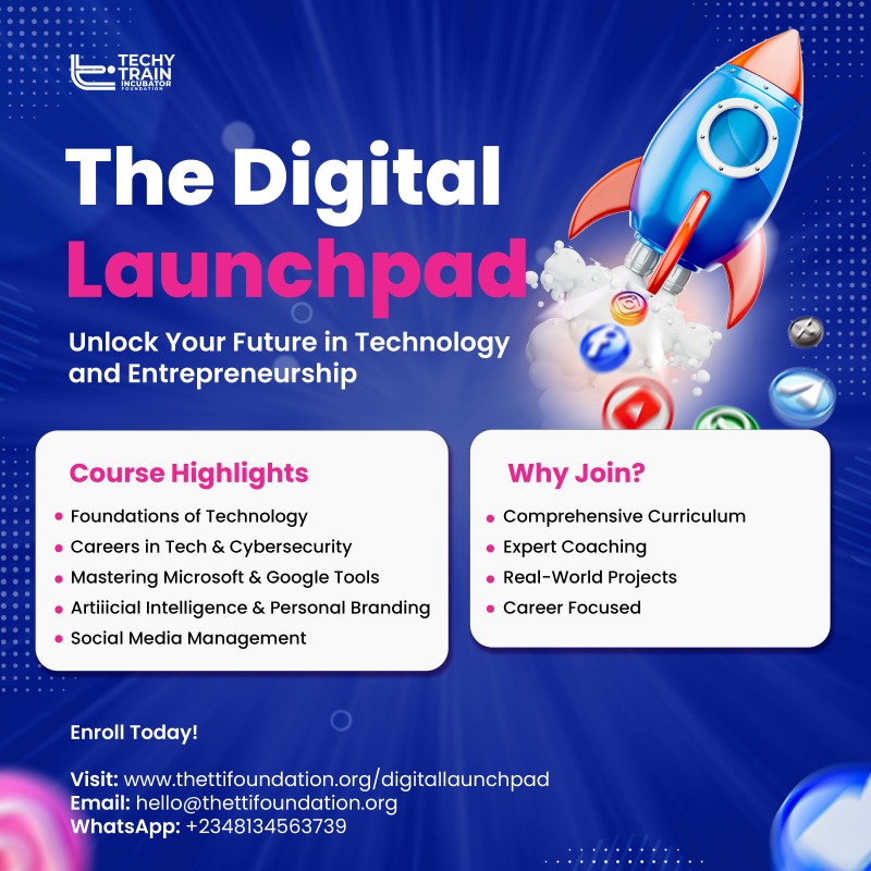 Buy The Digital Launchpad by Techy Train Incubator Foundation on Selar.co