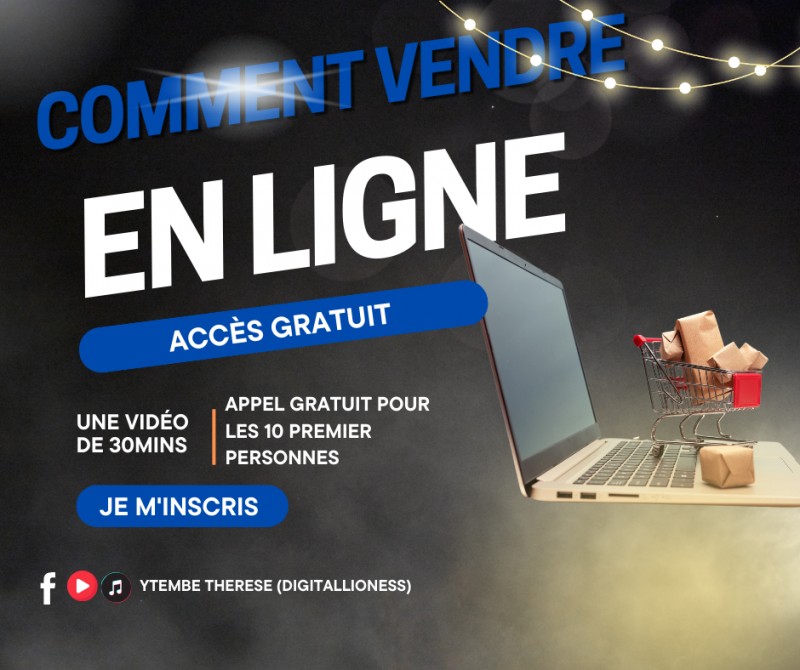 Comment vendre en ligne