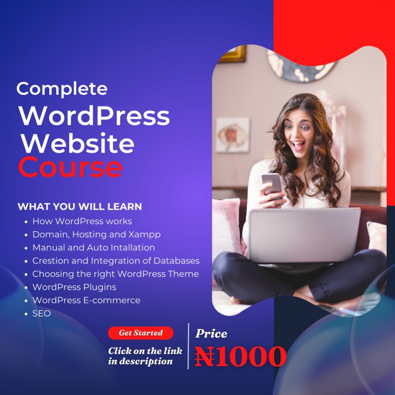 WordPress 2024: The Complete WordPress Website Course