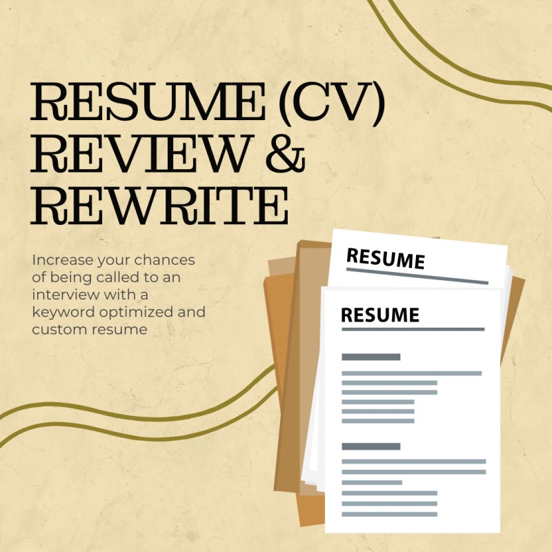 Resume Review & Writing