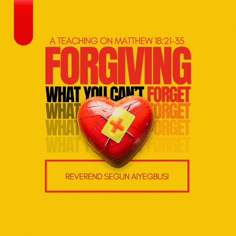 Forgiving What You can't Forget
