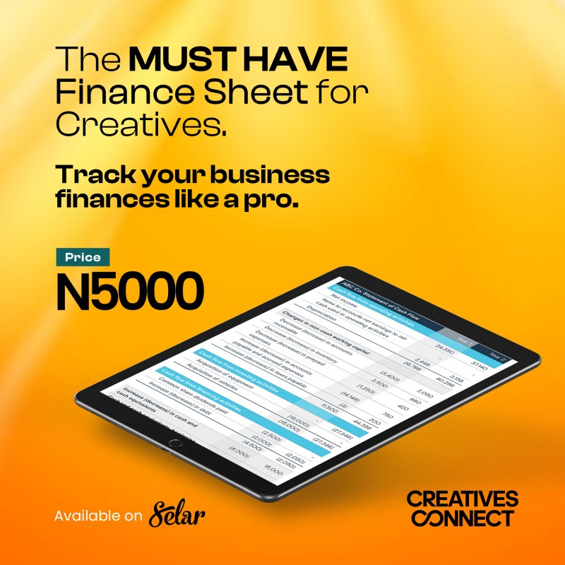 Finance  Tracker Sheet