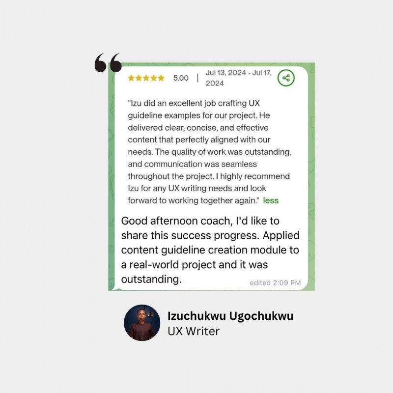 Customer review 7