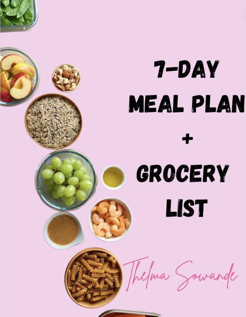 7-Day Meal Plan & Grocery List