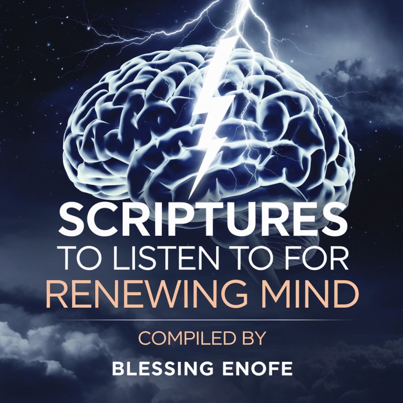 "Scriptures To Listen To For Renewing Mind" compiled by Blessing Enofe