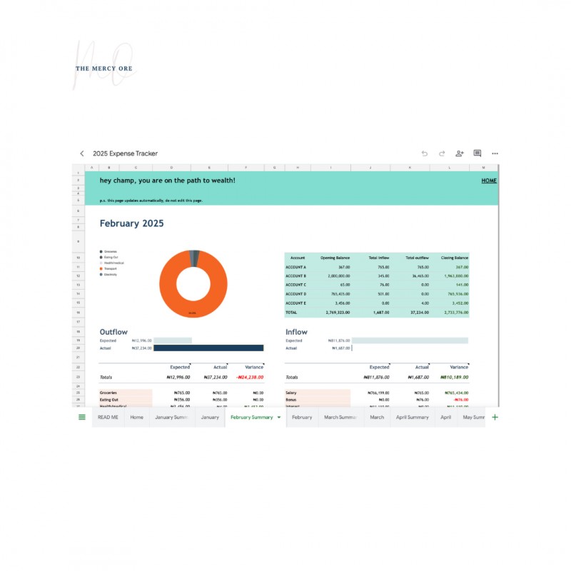 2025 Expense Tracker